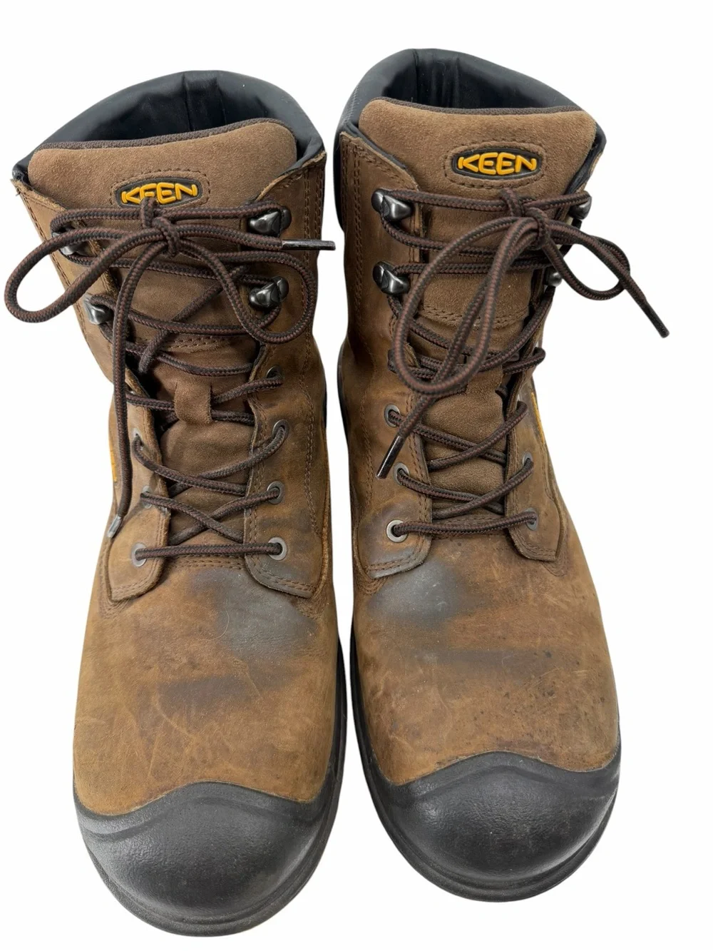 KEEN Utility Workboot ASTM F2892-11  Men's 12EE Brown Waterproof Soft Toe Boots